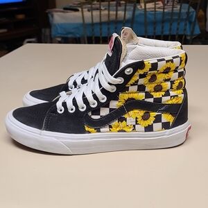 Vans SK8 Hi Sunflower hi top casual sneakers size 7 1/2